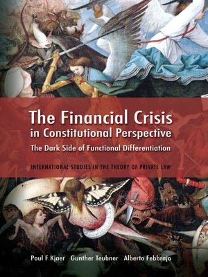 cover image of The Financial Crisis in Constitutional Perspective